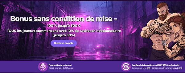 meilleur casino sans wager